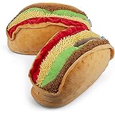 Coddies Taco Slippers - Unisex Funny Slippers, Novelty House Shoes, Memory Foam Funky Shoes, Gifts for Men, Women & Teens