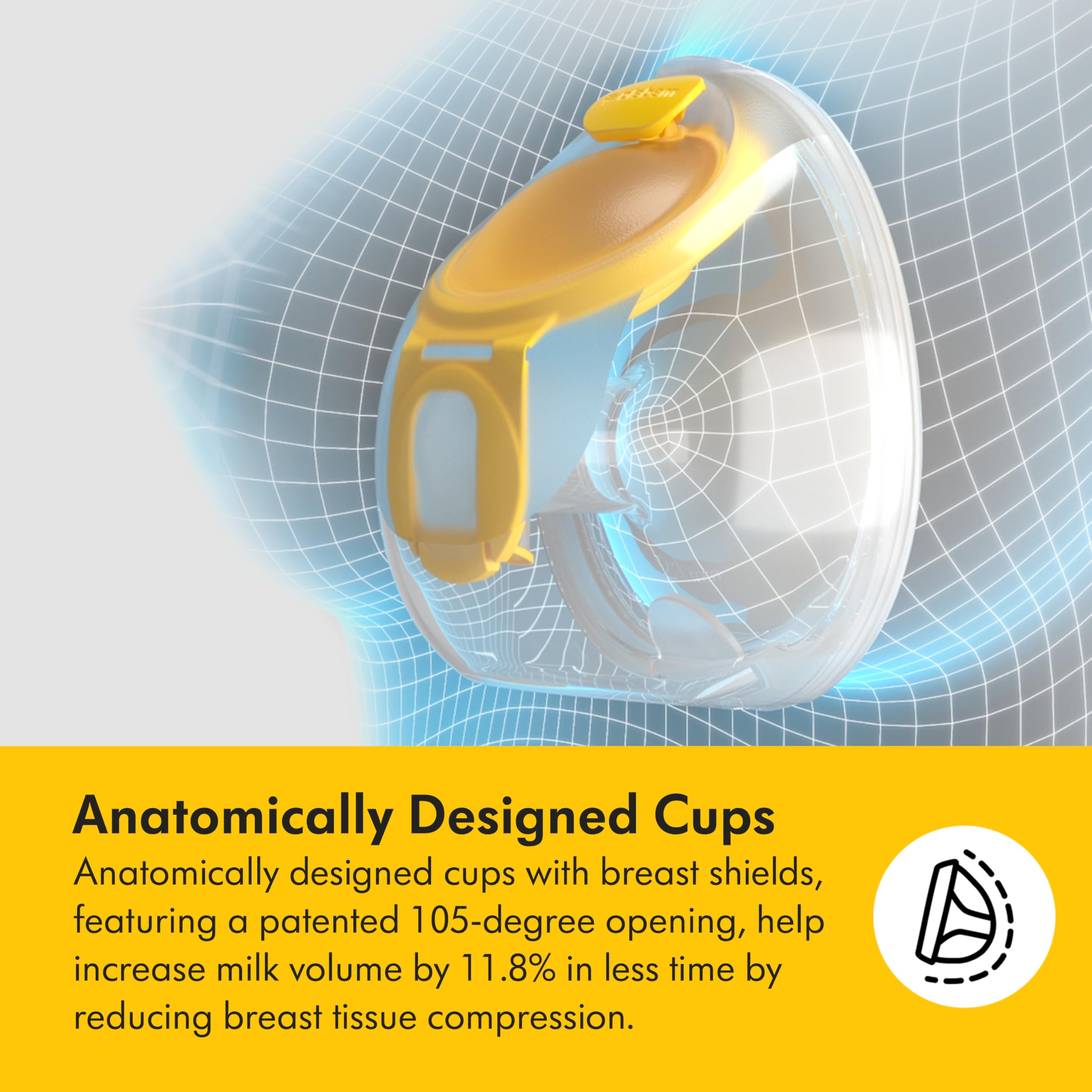 Medela Pump in Style Double Electric Breast Pump with Wearable in-Bra Collection Cups (1st Gen), Hospital-Grade Performance, Dishwasher-Safe, Includes Power Adapter & Battery Pack