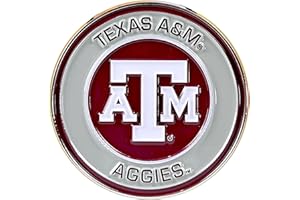 Texas A&M University Metal 3D Team Emblem by FANMATS – All Weather Decal for Indoor/Outdoor - Easy Peel & Stick Installation on Vehicle, Cooler, Locker, Tool Chest-Unique Gift for NCAA Football Fan