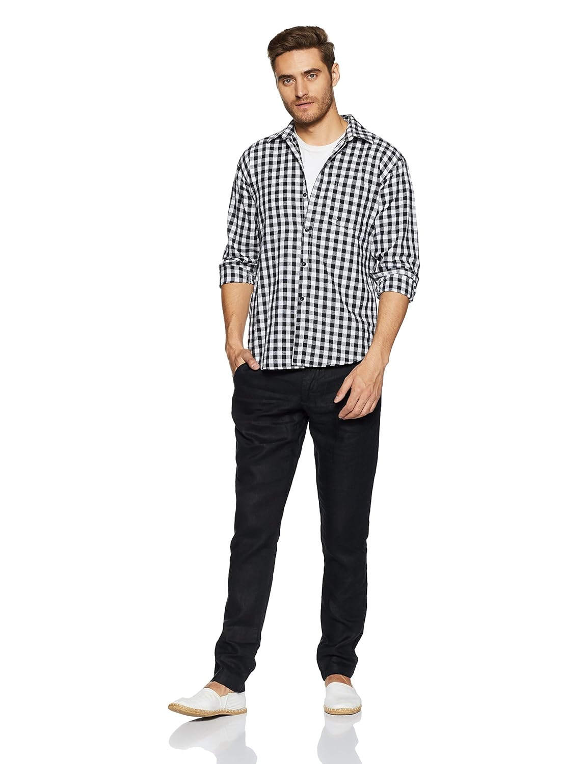 jack & jones men's casual trousers