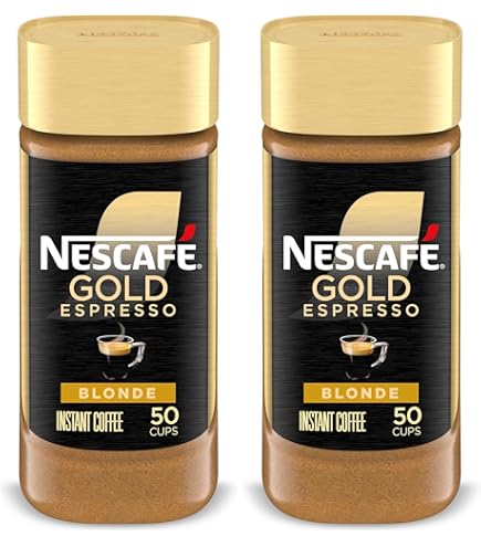 Amazon.com: NESCAFE Gold Espresso Instant Coffee, 100g/3.5oz, Jar
