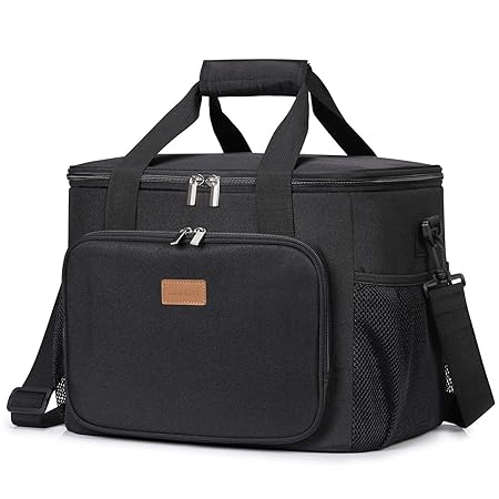 Lifewit 24L(40can) Nevera Flexible Bolsa de Compra Reutilizable ...