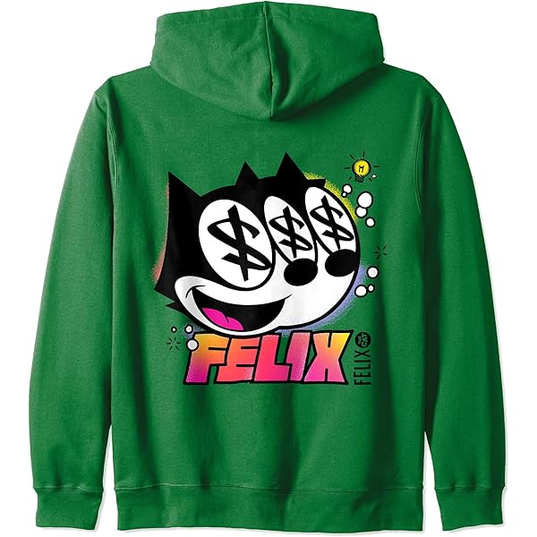 トップス AW23 FCRB Kids  FELIX THE CAT HOODIE Amazon.com: Felix The Cat Glowing Zip Hoodie : Clothing