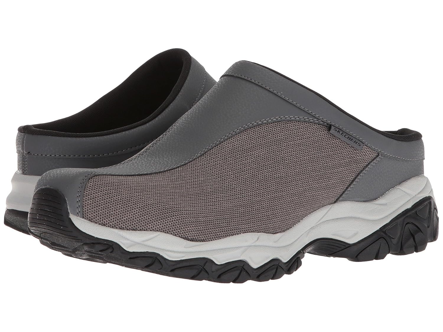 skechers afterburn slip on black