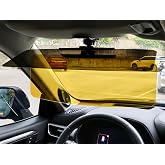 JOSALINAS Automotive Sun Visors for Car, Van, Truck, Polarized Protection, Universal Install Anti-Glare Extender (15.35" for Day/Night 2 in 1 Sun Visor)