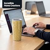 Hemway Glitter Shaker Sand Gold 110g Super Chunky Craft Glitter for Resin view 8