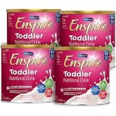Enfagrow Enspire Toddler, Nutritional Drink,24 Oz Can, 4 CT | Immune-Supporting Lactoferrin and Brain-Supporting DHA, Natural Milk Flavor