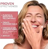 PODERM Nail Polish Tea Tree Pink 8ML Swiss Podiatrist Formula view 2