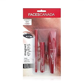 Faces Canada Magneteyes Range 3 In 1, Black, 13 g