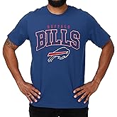 FOCO NFL Unisex-Adult NFL Team Logo Classic Arched Logo Shirt Short Sleeve T-Shirt