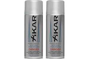 Xikar PUROFINE Premium Butane Fuel Refill with 0 Impurities - Premium Quality Fuel for Jet Flame Lighters and Torches - High Altitude Formula, 8oz (400ml) 2 Pack