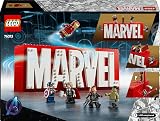 LEGO Marvel MARVEL Logo & Minifigures Avengers 76313 Buildable Toy view 12