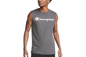 Champion Mens Muscle T-Shirt, Cotton Muscle Tee, Jersey Tee, Cotton Tee (Reg. Or Big & Tall)