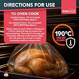 SOL 24pk Roasting Bags 38x25cm Leak Proof for Poultry & Vegetables view 5