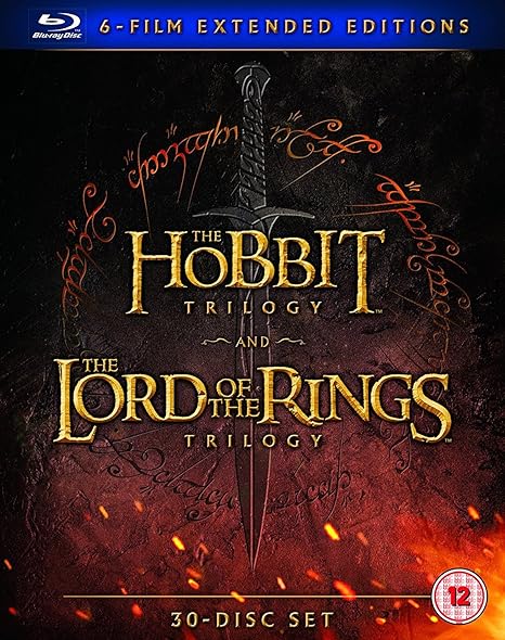 Middle Earth Six Film Collection Extended Edition (Blu-Ray) - Middle Earth Six Film Collection Extended Edition (Blu-Ray) (1 
