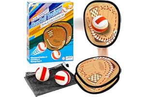 Aywewii Toss and Catch Ball Game Toddler Kids Beginner Baseball Training Glove Beach Pool Yard Outdoor Toys for 3 4 5 6 7 Year Old Boys Girls Toys Birthday Gifts Easter Basket Stuffers