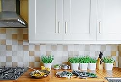 Ravinte 20 Pack Solid 5 Inch Kitchen Square Cabinet
