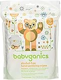 Amazon.com: Babyganics Alcohol-Free Hand Sanitizing Wipes