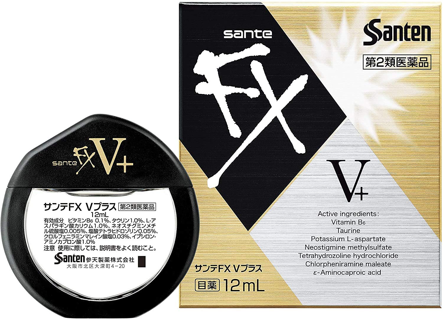 【第2類医薬品】サンテFX Vプラス 12mL ×5商品画像