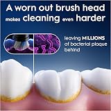 Oral-B iO Gentle Care Replacement Head Pack of 4 White Twisted Bristles view 5
