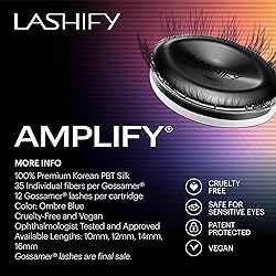 Lashify Amplify 14mm Gossamer Eyelash Extensions