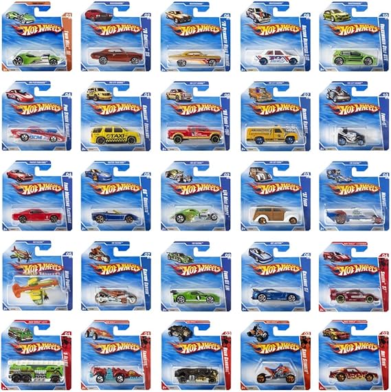 hot wheels 50 cars pack