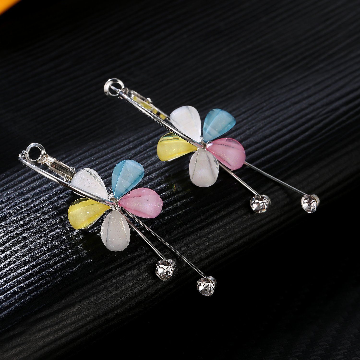 jewels galaxy copper drop earrings for girls (multi-colour)(cb-bll-4579)