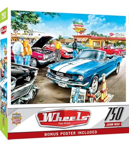 Ford Mustang 2015 - 1000 Piece Jigsaw Puzzle, 680mm X 490mm