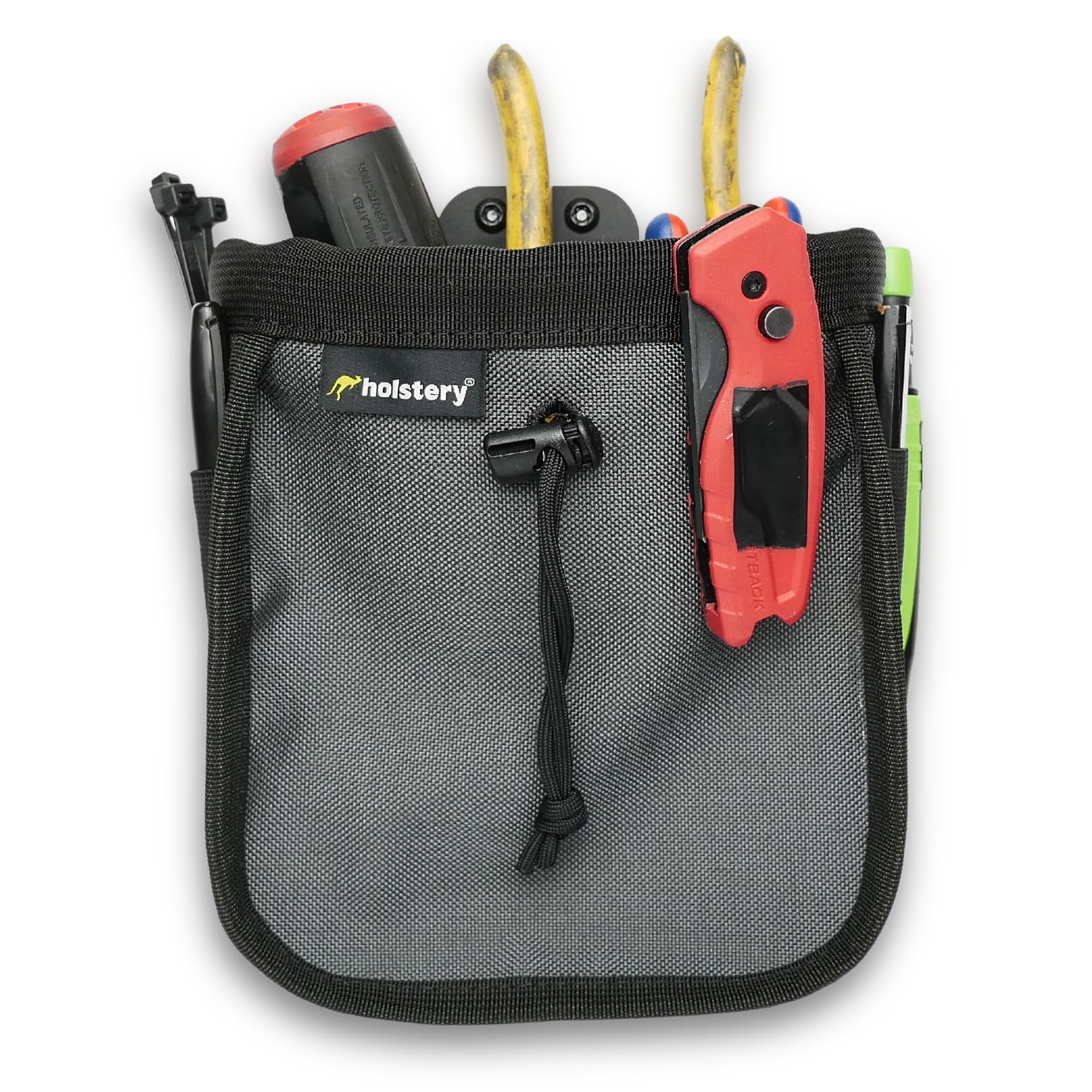 Big Joey Pouch | Clip-On Tool Belt Bag for Tools, Screws, and Nails - Great for an Electrician, HVAC Tech, Plumber, Carpenter, Contractor, Handy Man, and Any Tradesperson