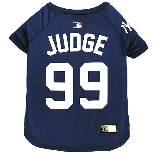 MLBPA Aaron Judge #99 TEE Shirt for Dogs MLB New York