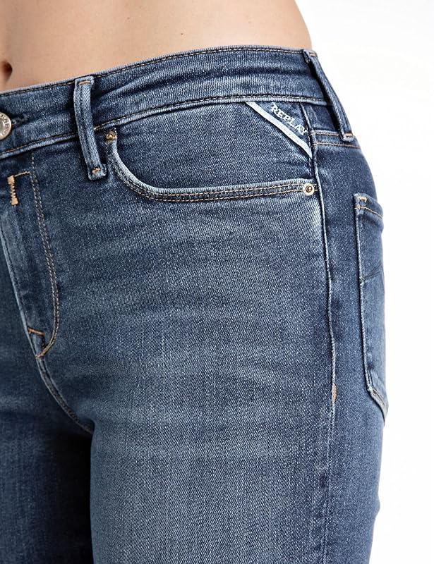 Vaqueros para Mujer, 009 Medium Blue (Azul), 32W/28L