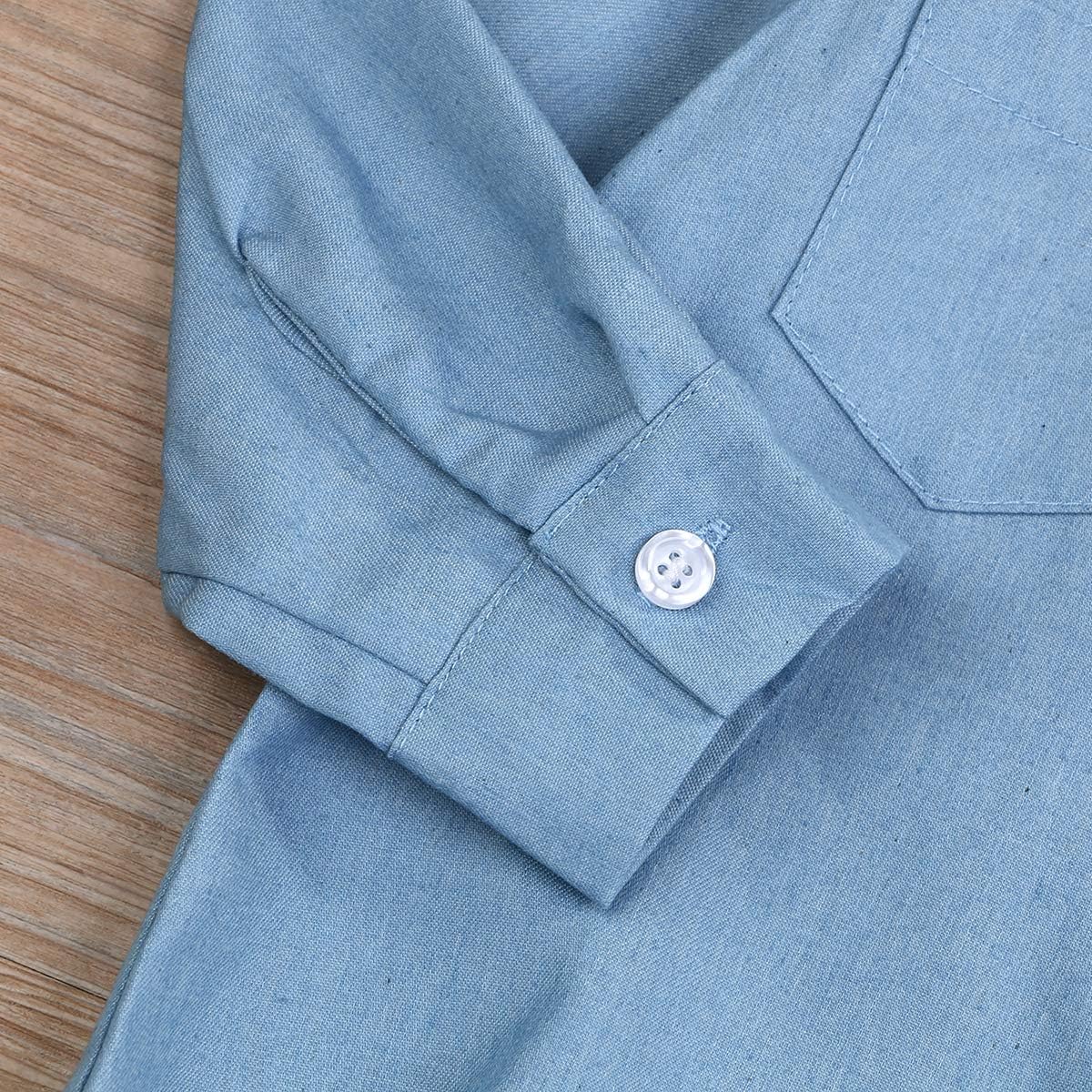 little girl denim shirt