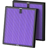 2 Pack HY4866 Multifunction Replacement Filters for MORENTO HY4866, WESTHEY HY4866, YIOU M1 Air Purifier, 3-in-1 HEPA Filter with High-Efficiency Activated Carbon Filter, Multifunction Version
