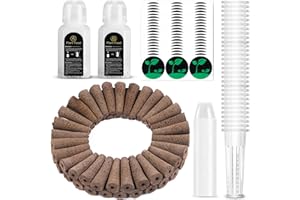 Growell 182 Pcs Seed Pod Kit for Aerogarden, Grow Anything Kit for Hydroponics Growing System, Hydroponics Supplies with 60 S