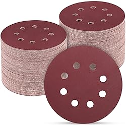 POTUINOM 100 PCS 5 Inch Sanding Discs 600