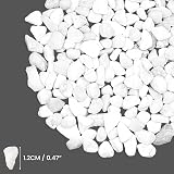 BELLE VOUS White Decorative Garden Stones 3.6kg River Gravel Pebbles view 5