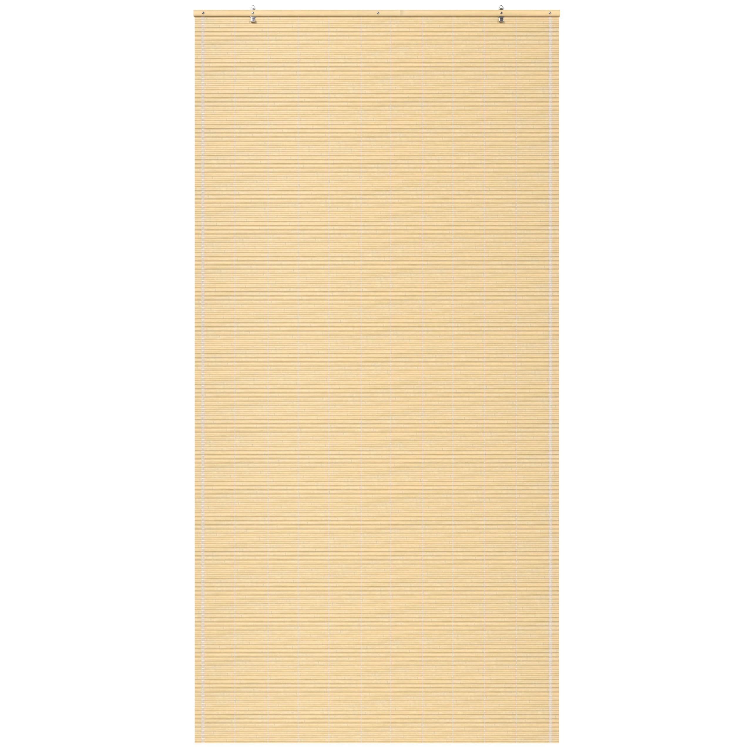 ORIENTAL Furniture Bamboo Cordless Window Shade - Natural 36" W