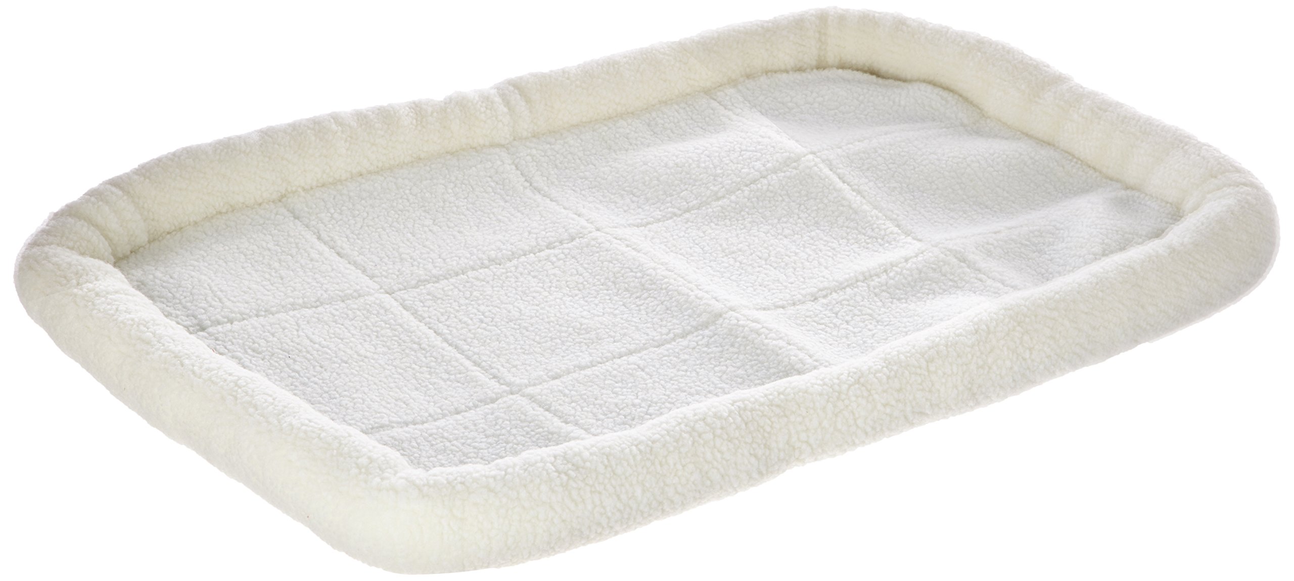 Ellie-Bo Medium Faux Sheepskin Fleece Bed for 30-inch Dog Cage/Crate