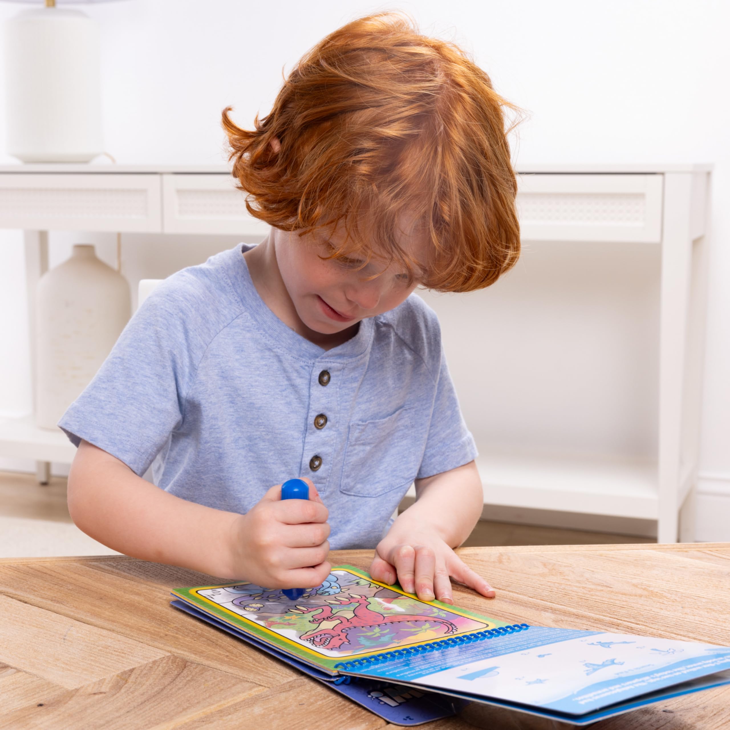 Melissa & Doug On The Go Water Wow! Reusable Water-Reveal Activity Pad – Dinosaurs