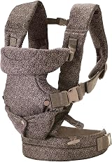 Infantino Flip 4-in-1 Baby Carrier Leopard Ergonomic Front Back view 9