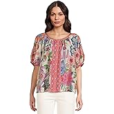 Johnny Was Womens Avah Button Down Shirt - Kallie