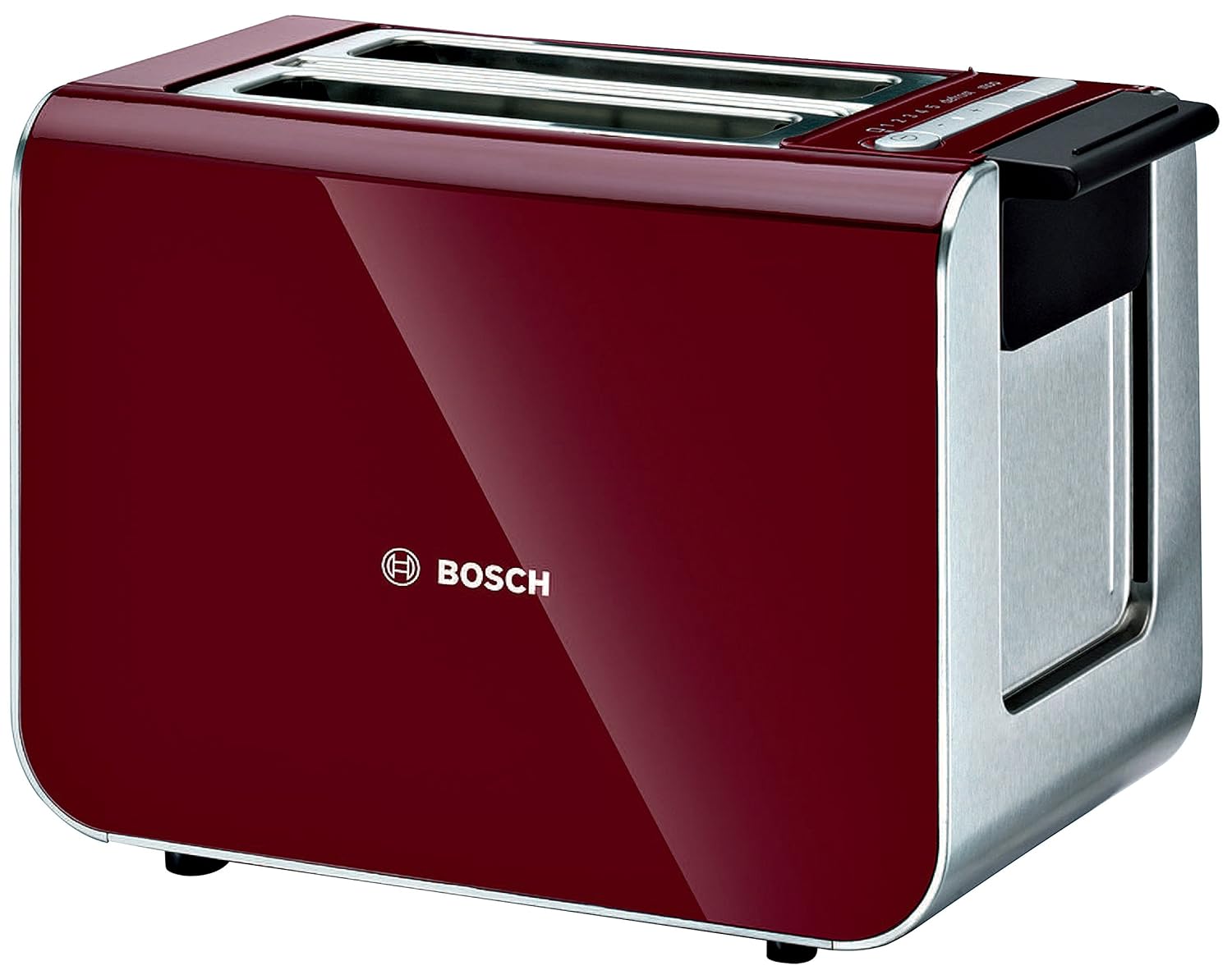 Bosch TAT86104GB Styline Toaster, Red Amazon.co.uk Kitchen & Home