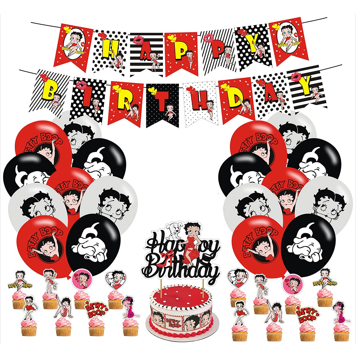 Buy Birthday Party Supplies Betty Boop Birthday Party Decoration