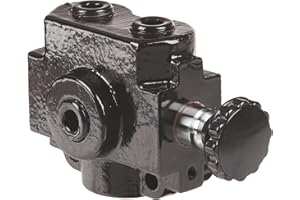 PRINCE MANUFACTURING Prince SS-2A1D Selector Valve, 3 Ways, 2 Positions, Cast Iron, 2500 psi, 20 gpm, 1/2" NPTF