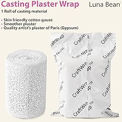 Craft Wrap - Plaster Cloth Gauze Bandage - Single