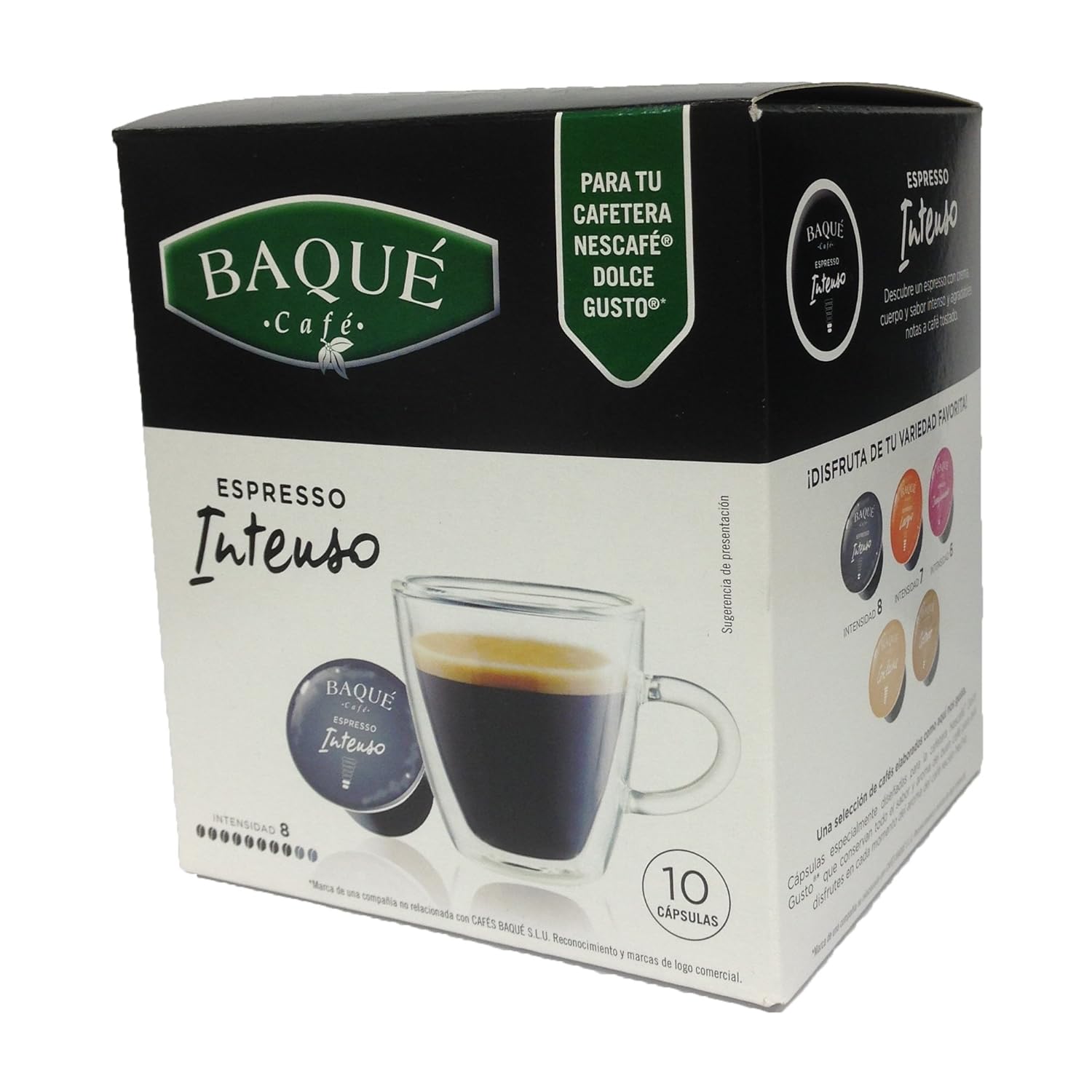 Cafe baque capsulas Las mejores cápsulas de café.