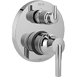 Delta Faucet T24897-SS Cassidy Shower Trim - Stainless Steel Monitor 14 Series With 3-Setting Diverter