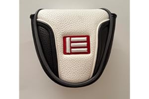 New Evnroll Get Even Magnetic Close Mallet Putter Headcover - Black/Red/White Cover