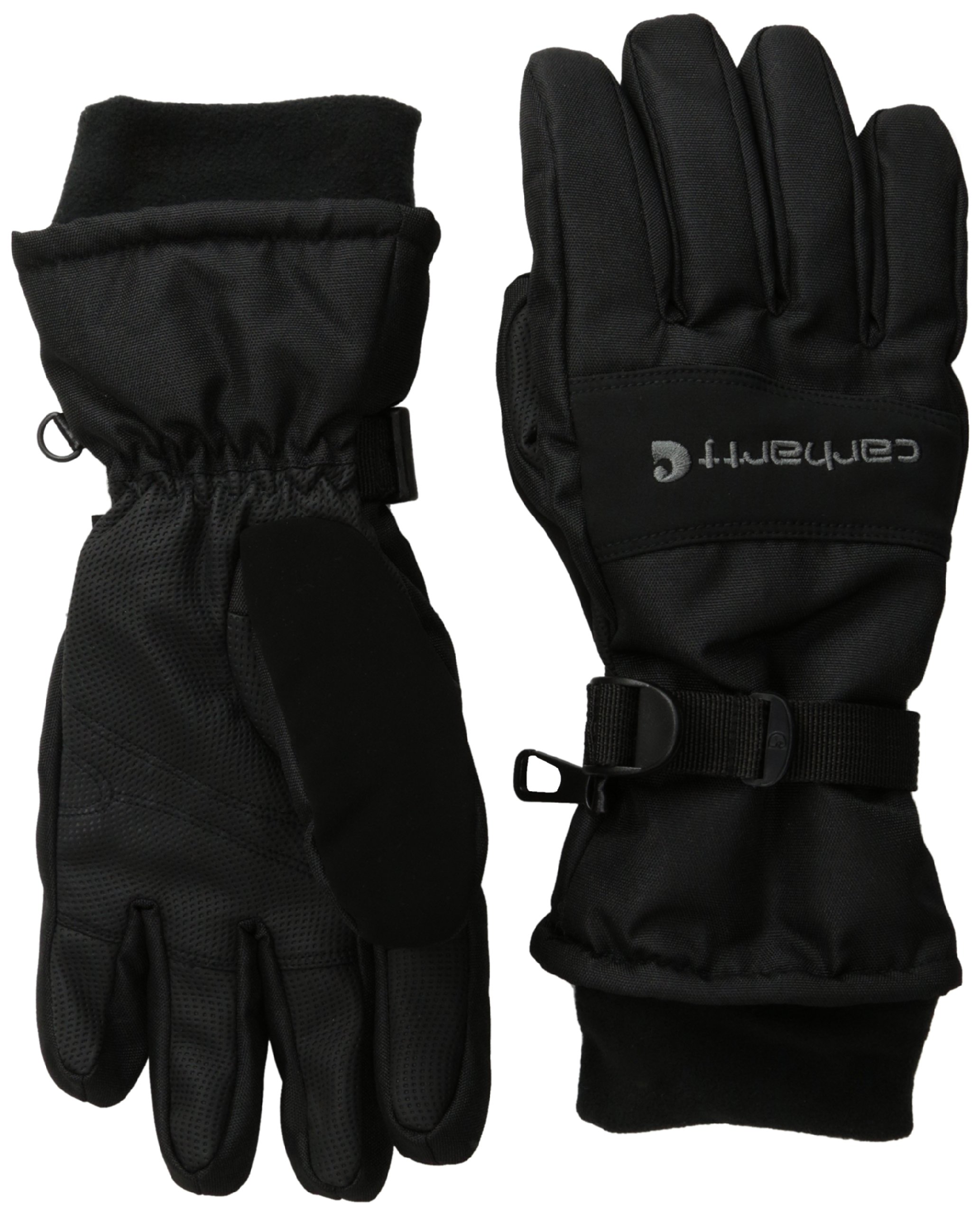 Carhartt Men's W.p. Waterproof Insulated Work Glove Black Large Free