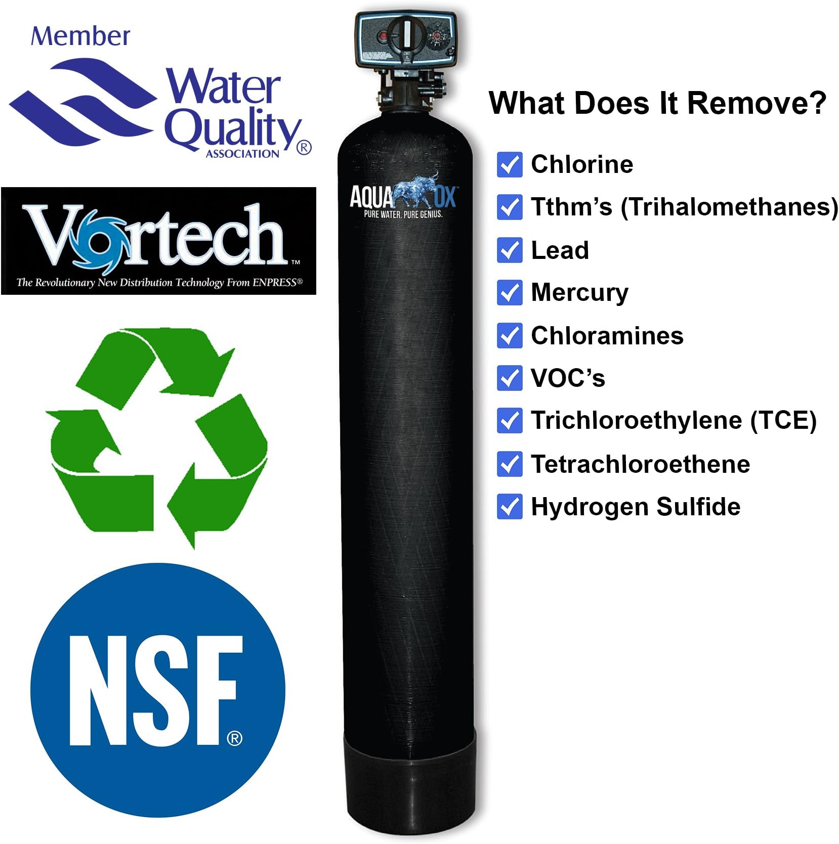 Whole House Water Filter By Aquaox